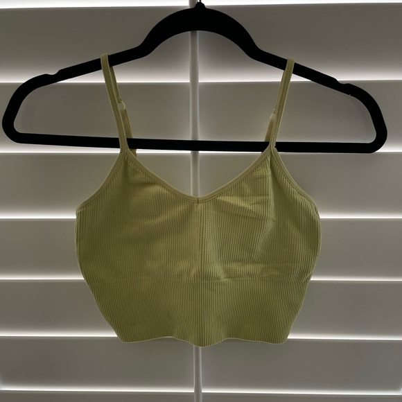 Z by Zella neon green bra tank - Picture 1 of 3